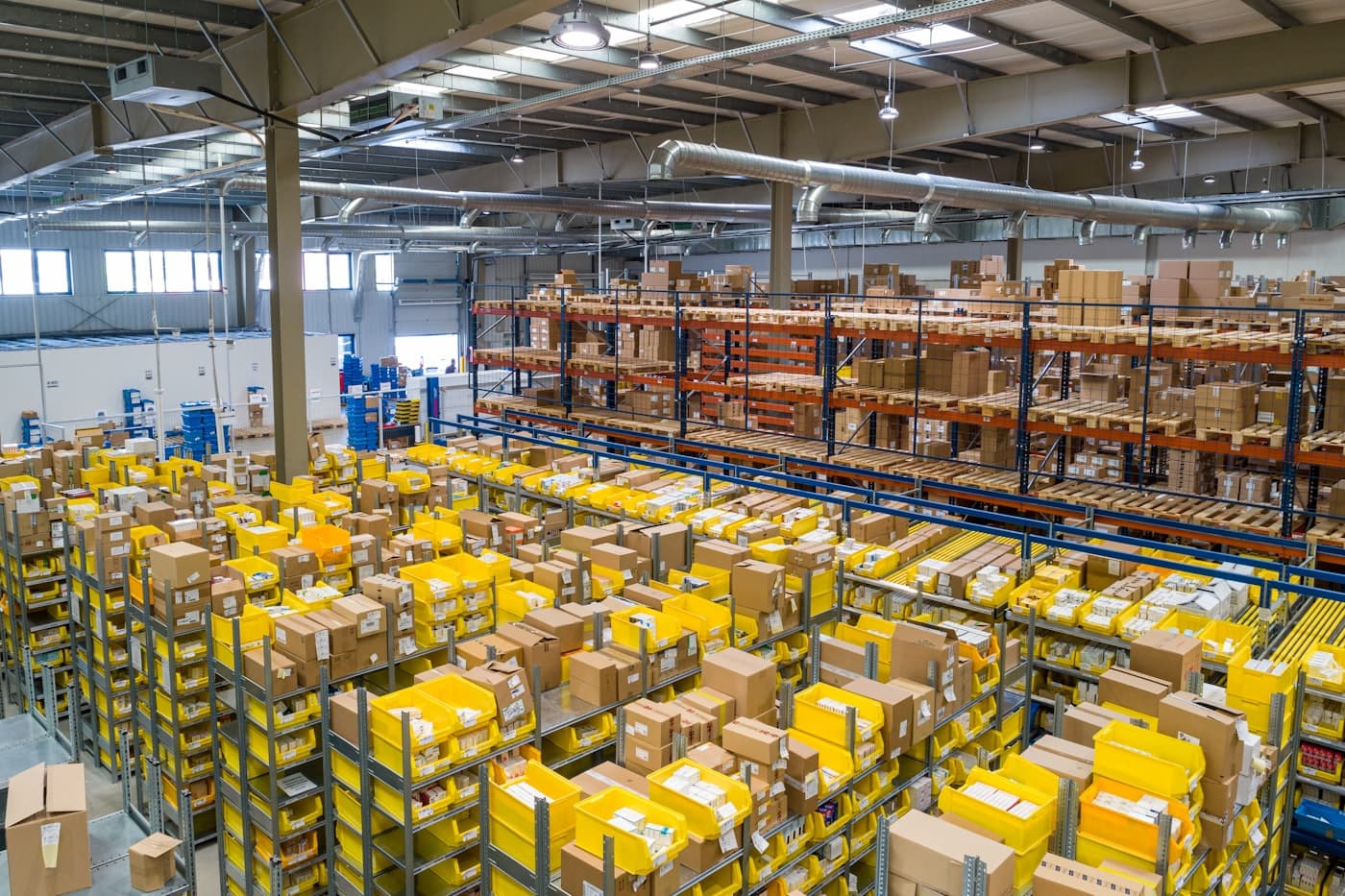 Warehouses and yards